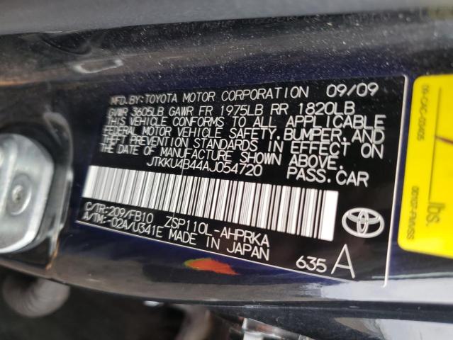 Photo 11 VIN: JTKKU4B44AJ054720 - TOYOTA SCION XD 