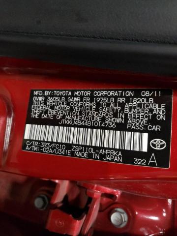 Photo 9 VIN: JTKKU4B44B1014736 - TOYOTA SCION XD 