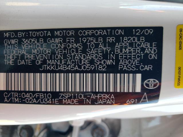 Photo 11 VIN: JTKKU4B45AJ059182 - TOYOTA SCION XD 