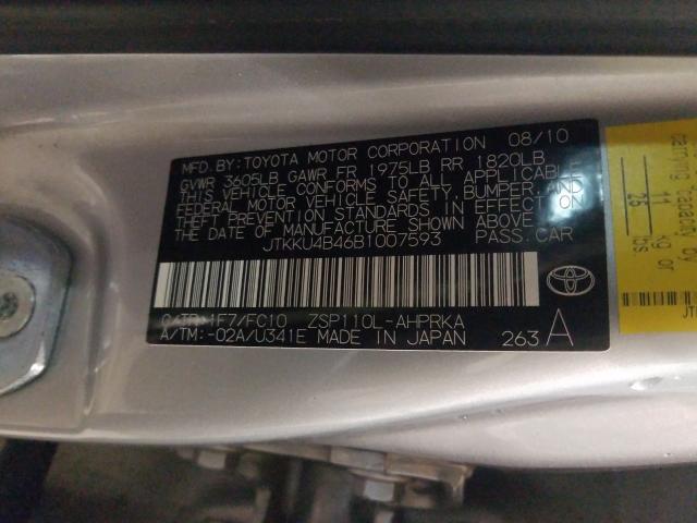 Photo 9 VIN: JTKKU4B46B1007593 - TOYOTA SCION XD 