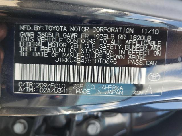 Photo 9 VIN: JTKKU4B47B1010695 - TOYOTA SCION XD 