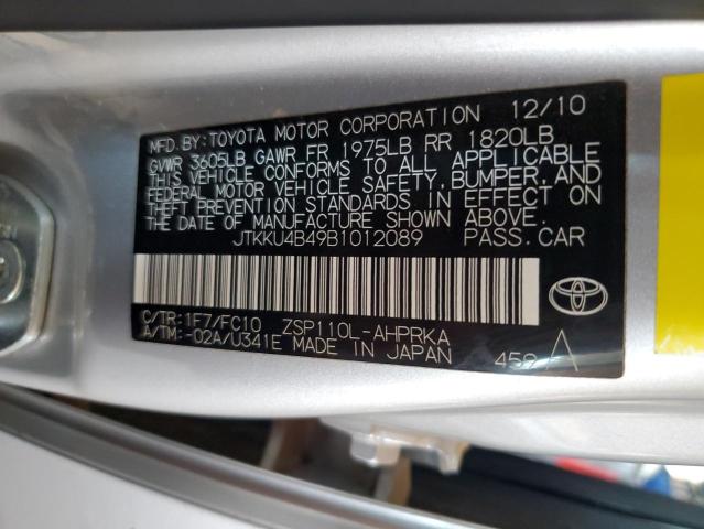 Photo 11 VIN: JTKKU4B49B1012089 - TOYOTA SCION XD 