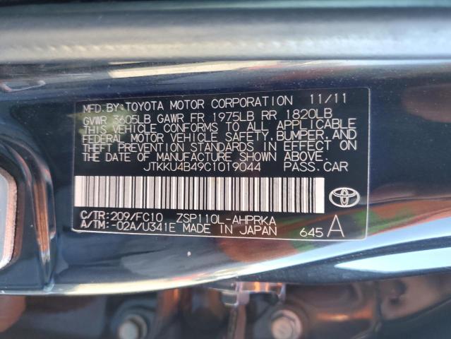 Photo 11 VIN: JTKKU4B49C1019044 - TOYOTA SCION 