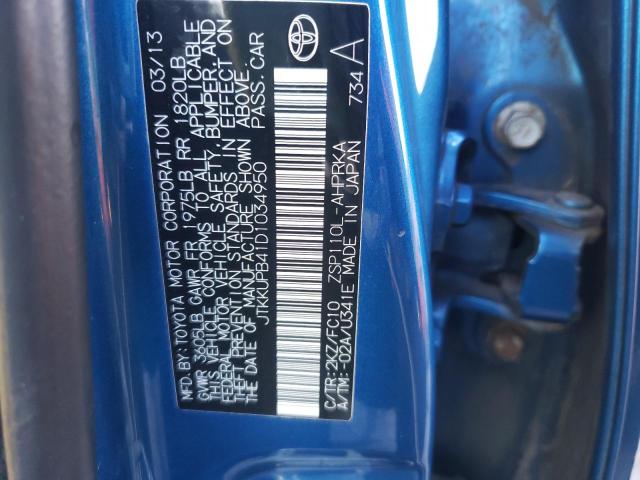 Photo 11 VIN: JTKKUPB41D1034950 - TOYOTA SCION XD 