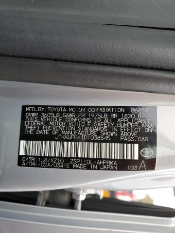 Photo 9 VIN: JTKKUPB41D1038545 - TOYOTA SCION XD 