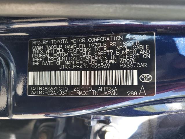 Photo 12 VIN: JTKKUPB43D1028969 - TOYOTA SCION XD 