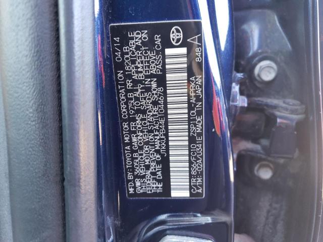 Photo 11 VIN: JTKKUPB44E1044678 - TOYOTA SCION XD 