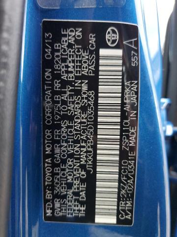 Photo 11 VIN: JTKKUPB45D1035468 - TOYOTA SCION XD 