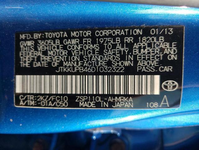 Photo 11 VIN: JTKKUPB46D1032322 - TOYOTA SCION XD 