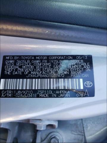 Photo 9 VIN: JTKKUPB46D1037472 - TOYOTA SCION XD 