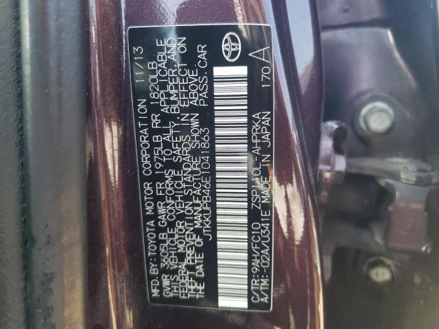 Photo 11 VIN: JTKKUPB46E1041863 - TOYOTA SCION XD 