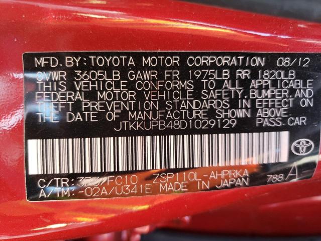 Photo 9 VIN: JTKKUPB48D1029129 - TOYOTA SCION XD 