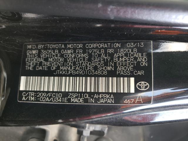 Photo 9 VIN: JTKKUPB49D1034808 - TOYOTA SCION XD 