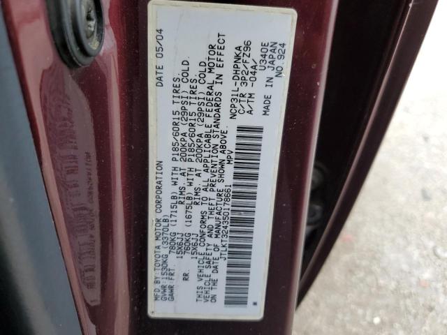 Photo 11 VIN: JTLKT324350178661 - TOYOTA SCION XB 