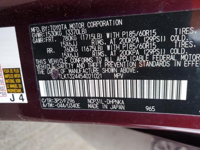 Photo 11 VIN: JTLKT324454021021 - TOYOTA SCION XB 