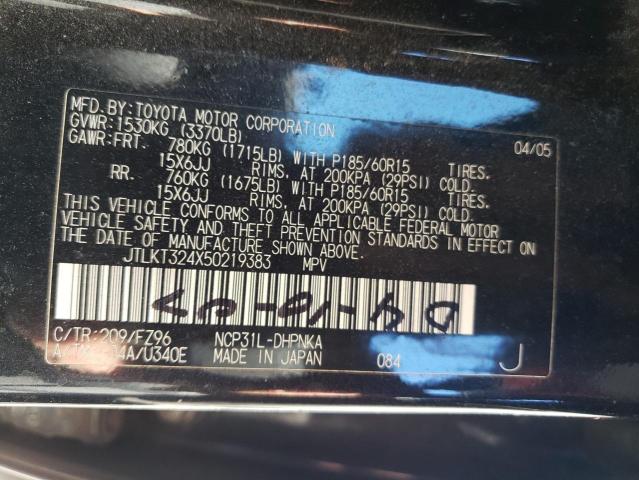 Photo 12 VIN: JTLKT324X50219383 - TOYOTA SCION XB 