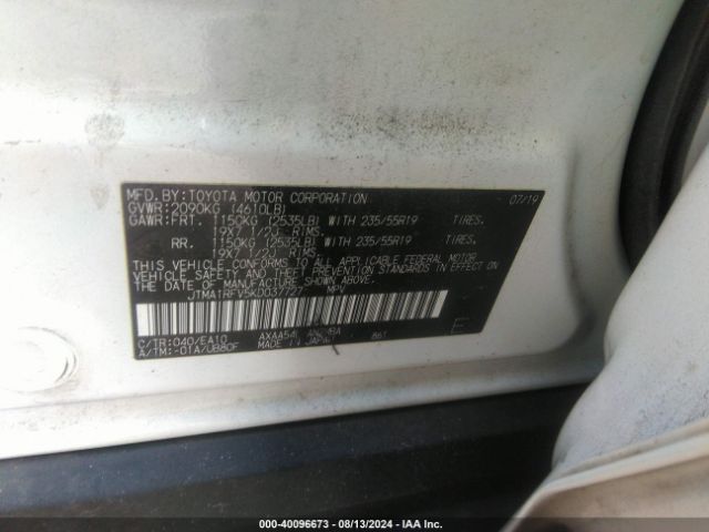 Photo 8 VIN: JTMA1RFV5KD037727 - TOYOTA RAV4 