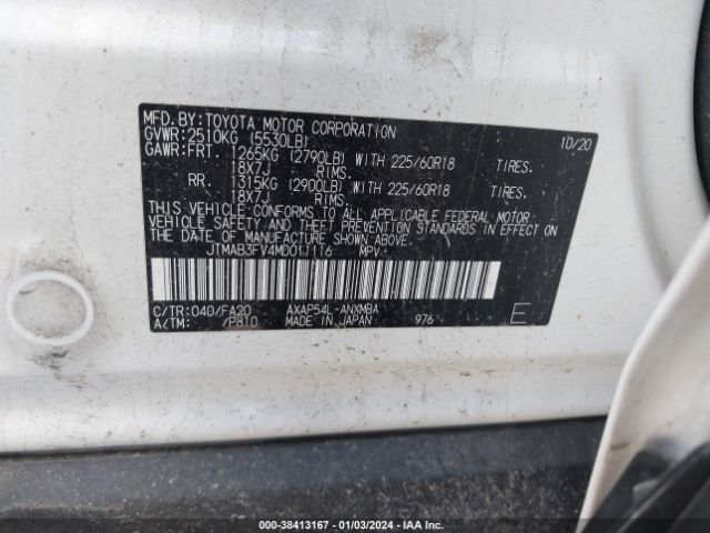 Photo 8 VIN: JTMAB3FV4MD011116 - TOYOTA RAV4 PRIME 