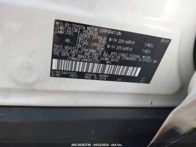 Photo 8 VIN: JTMAB3FV4MD051230 - TOYOTA RAV4 PRIME 