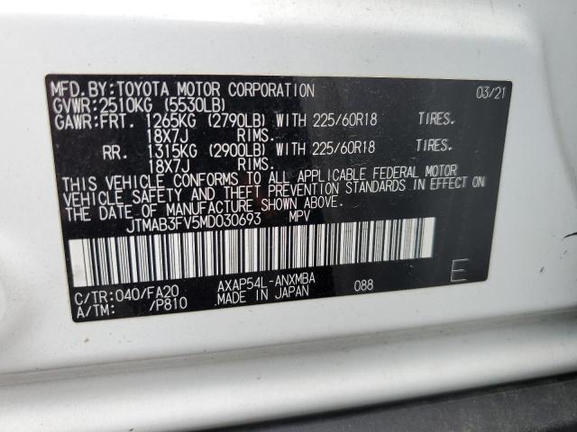 Photo 12 VIN: JTMAB3FV5MD030693 - TOYOTA RAV4 PRIME 