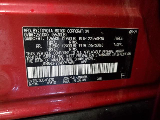 Photo 12 VIN: JTMAB3FV7MD057698 - TOYOTA RAV4 PRIME 