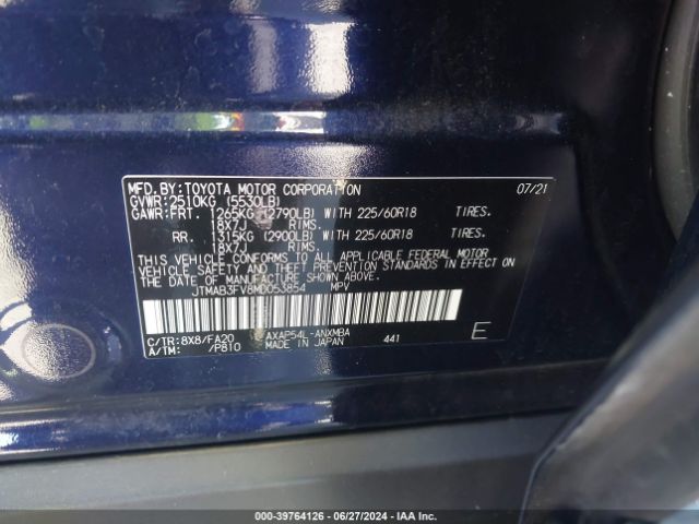 Photo 8 VIN: JTMAB3FV8MD053854 - TOYOTA RAV4 PRIME 