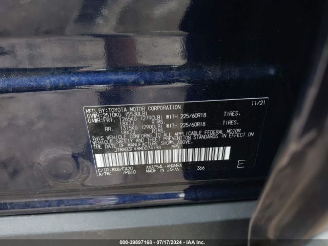 Photo 8 VIN: JTMAB3FV8MD074798 - TOYOTA RAV4 PRIME 