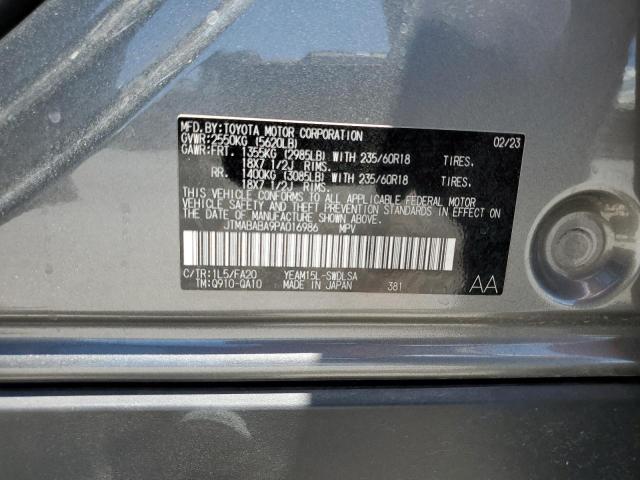 Photo 11 VIN: JTMABABA9PA016986 - SUBARU SOLTERRA P 