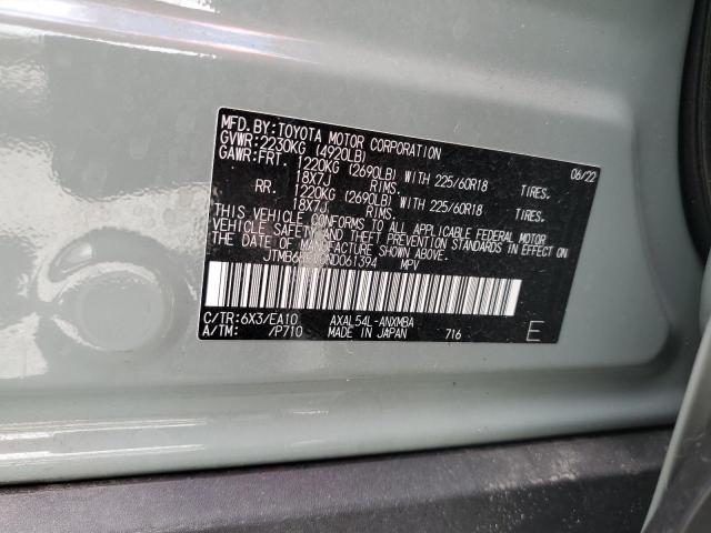 Photo 12 VIN: JTMB6RFV0ND061394 - TOYOTA RAV4 XLE P 