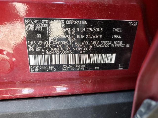 Photo 12 VIN: JTMB6RFV2PD089166 - TOYOTA RAV4 XLE P 