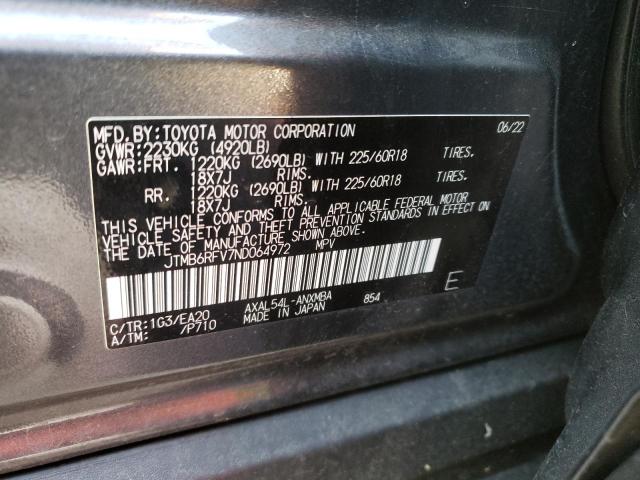 Photo 12 VIN: JTMB6RFV7ND064972 - TOYOTA RAV4 