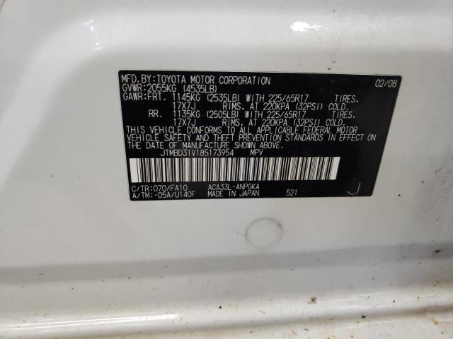 Photo 12 VIN: JTMBD31V185173954 - TOYOTA RAV4 