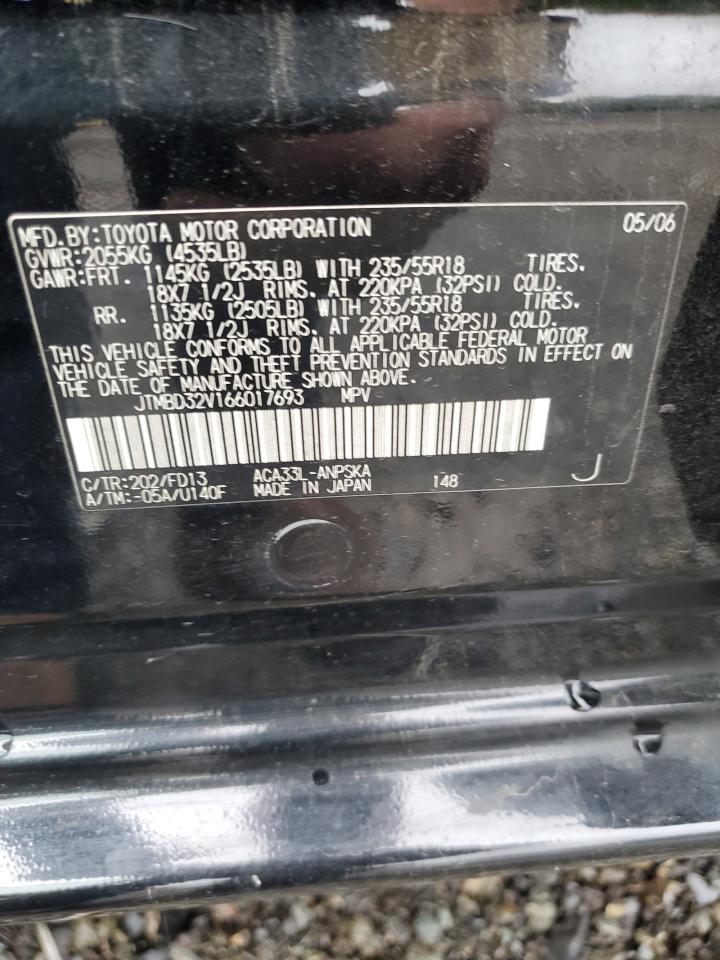 Photo 12 VIN: JTMBD32V166017693 - TOYOTA RAV 4 