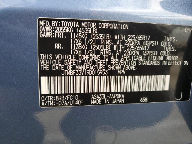 Photo 12 VIN: JTMBF33V19D015953 - TOYOTA RAV4 