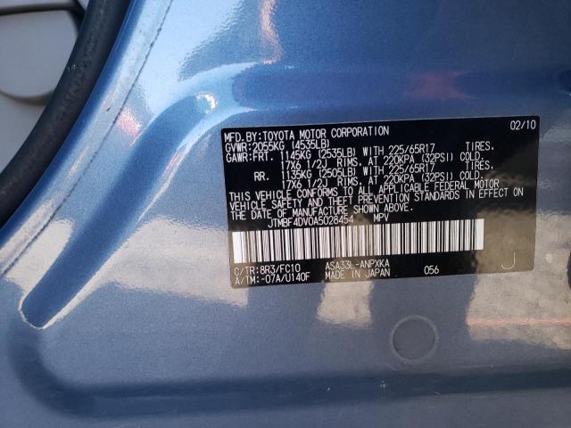 Photo 12 VIN: JTMBF4DV0A5028454 - TOYOTA RAV4 