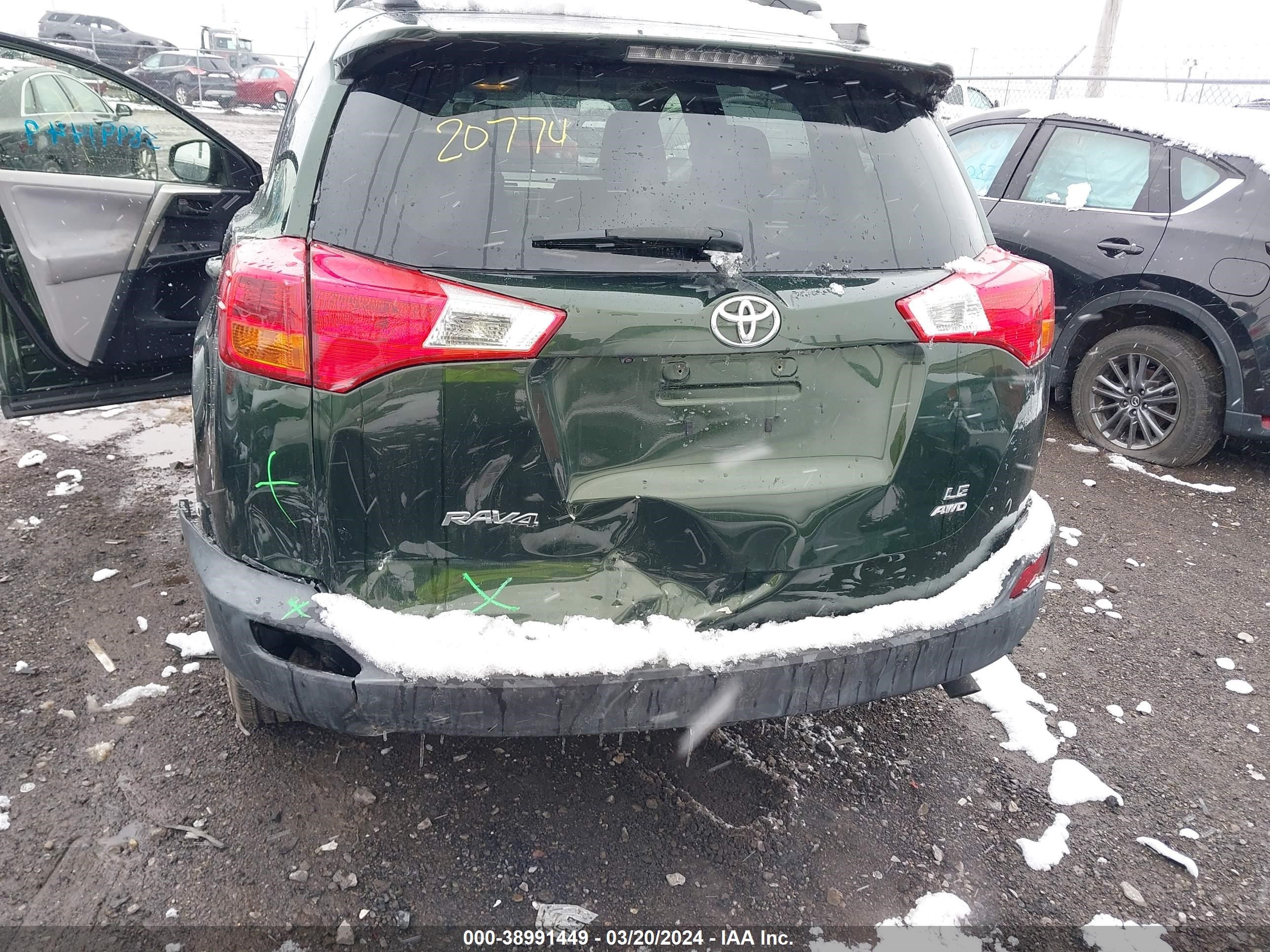 Photo 5 VIN: JTMBFREV2D5027628 - TOYOTA RAV 4 