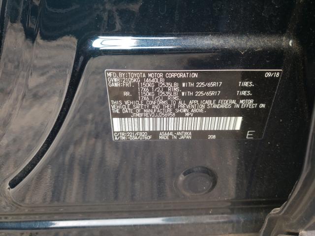 Photo 9 VIN: JTMBFREV2JJ256958 - TOYOTA RAV4 