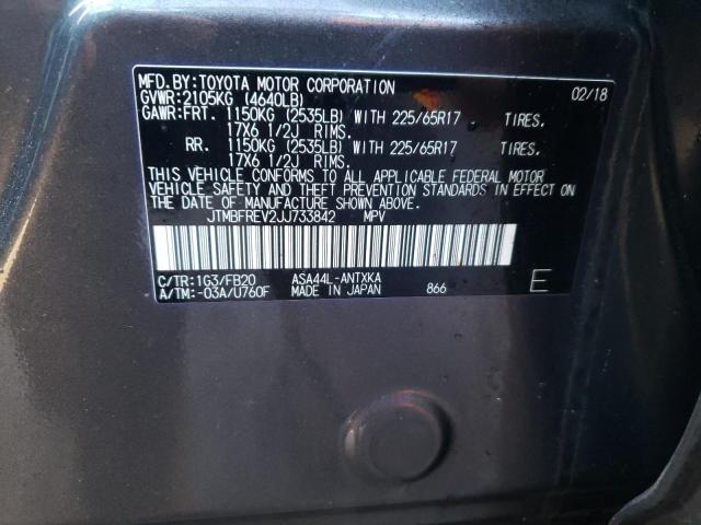 Photo 11 VIN: JTMBFREV2JJ733842 - TOYOTA RAV4 LE 