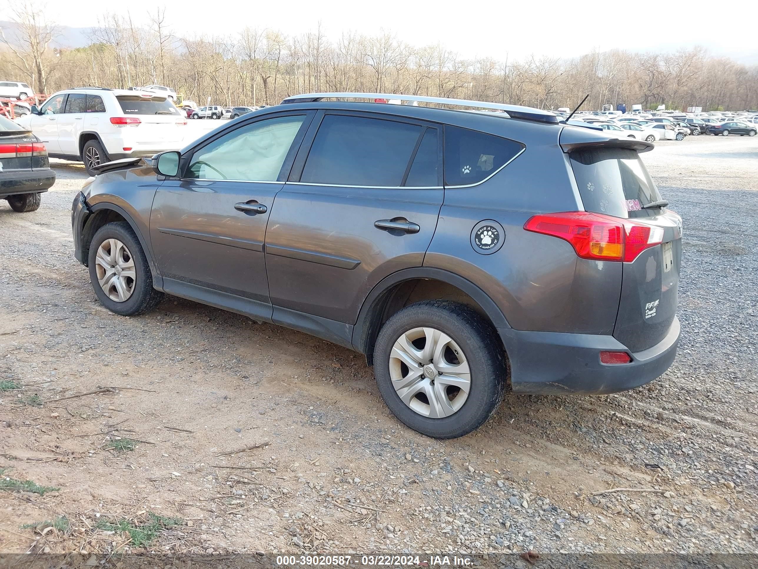 Photo 2 VIN: JTMBFREV3EJ003461 - TOYOTA RAV 4 