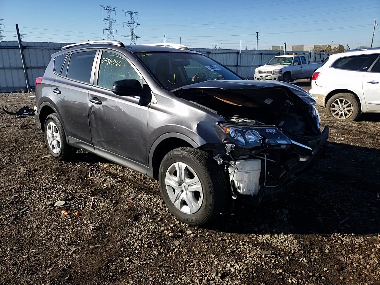 Photo 10 VIN: JTMBFREV4FJ025549 - TOYOTA RAV4 LE 