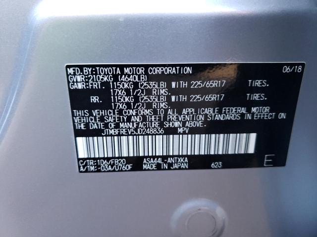 Photo 11 VIN: JTMBFREV5JD248836 - TOYOTA RAV4 