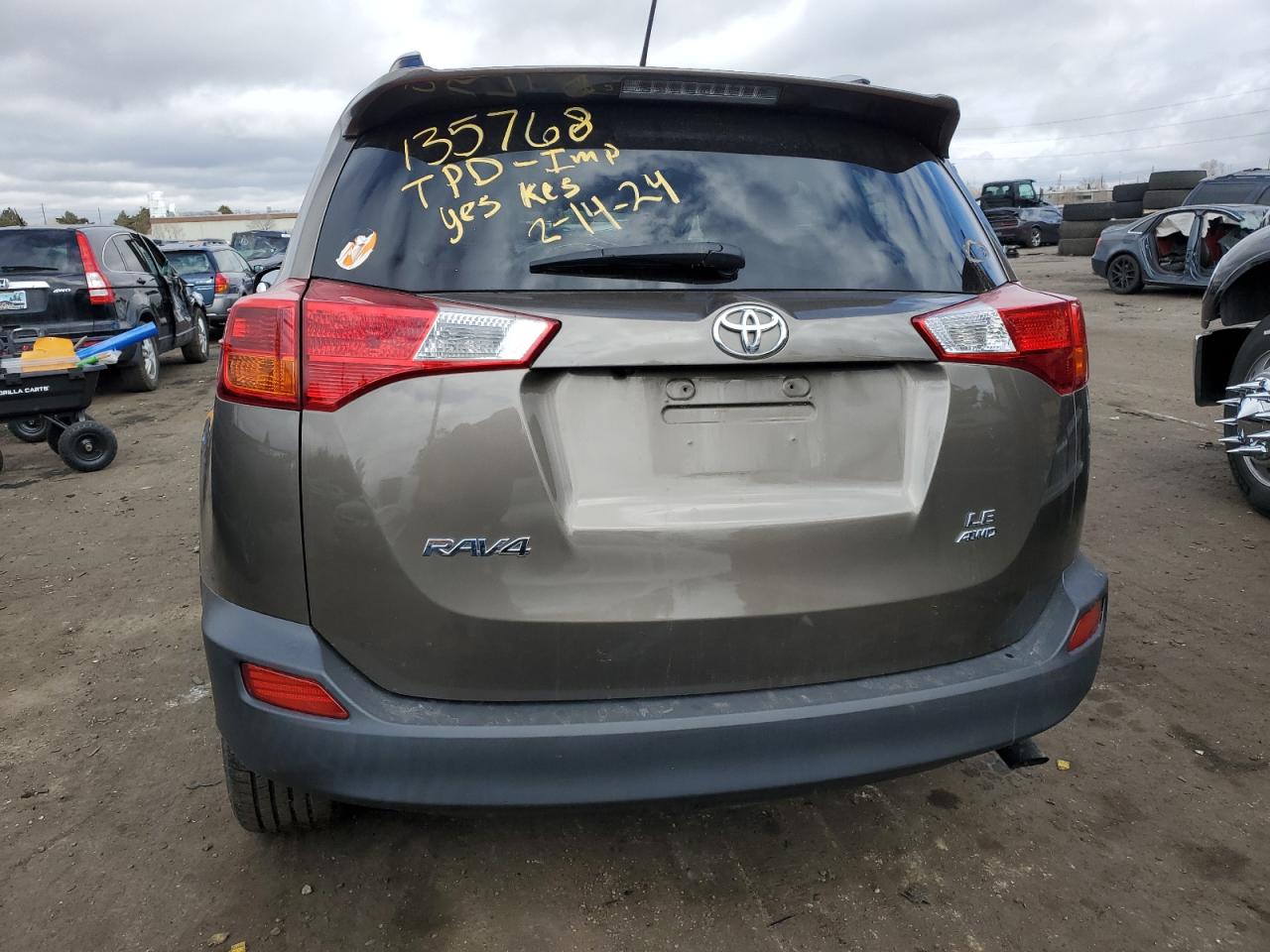 Photo 5 VIN: JTMBFREV7FD116491 - TOYOTA RAV 4 