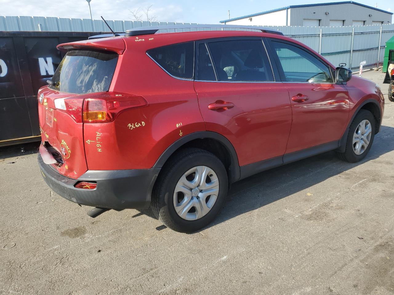 Photo 2 VIN: JTMBFREV7FD167408 - TOYOTA RAV 4 