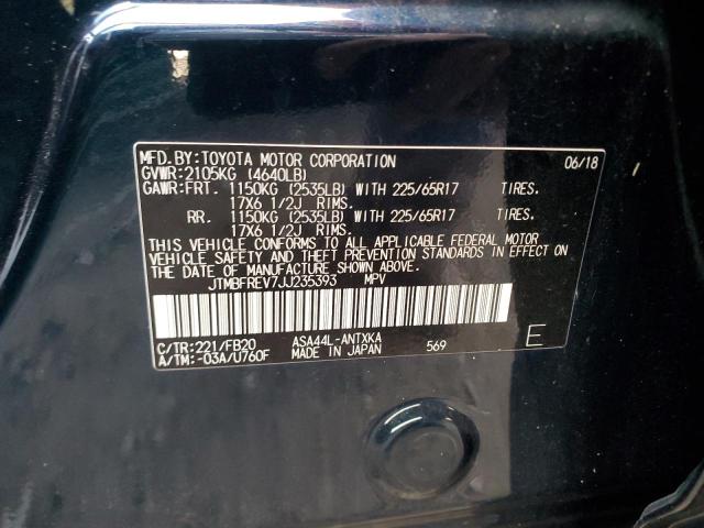 Photo 13 VIN: JTMBFREV7JJ235393 - TOYOTA RAV4 LE 