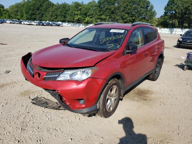 Photo 1 VIN: JTMBFREV8FJ037607 - TOYOTA RAV4 LE 