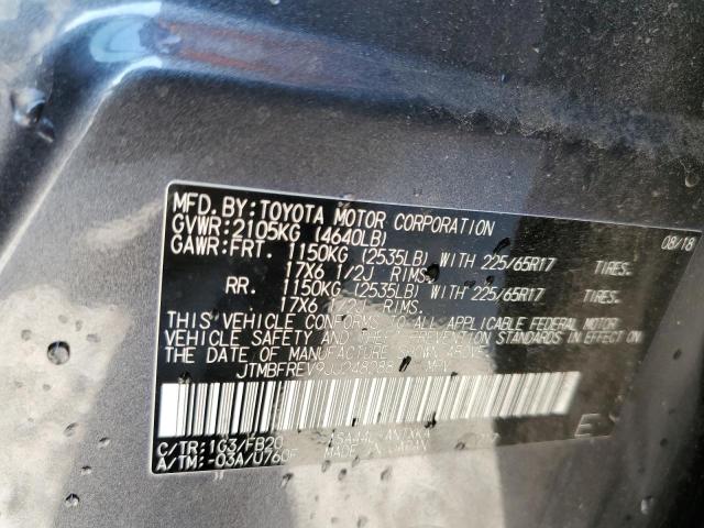 Photo 11 VIN: JTMBFREV9JJ248288 - TOYOTA RAV4 LE 