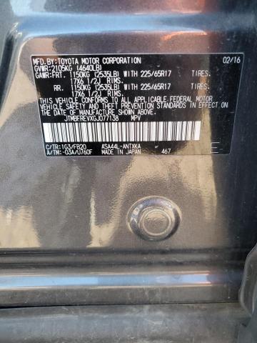 Photo 12 VIN: JTMBFREVXGJ077138 - TOYOTA RAV4 LE 