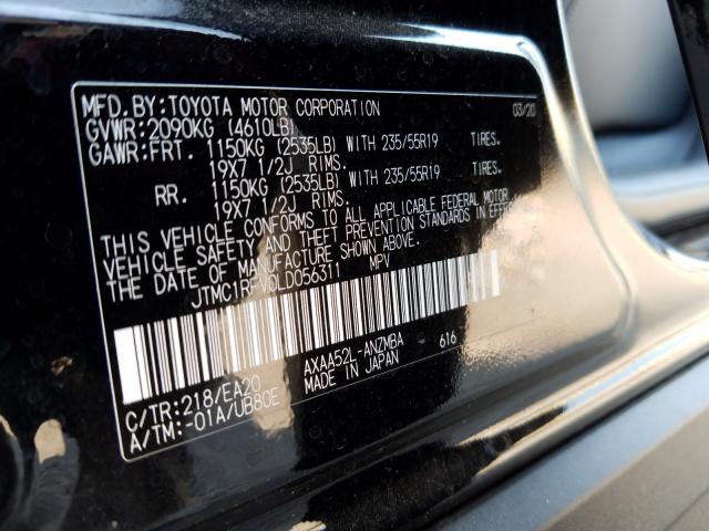 Photo 9 VIN: JTMC1RFV0LD056311 - TOYOTA RAV4 XLE P 