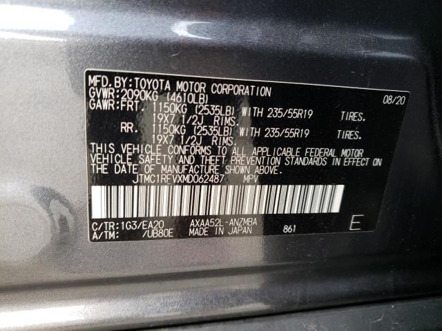 Photo 12 VIN: JTMC1RFVXMD062487 - TOYOTA RAV4 