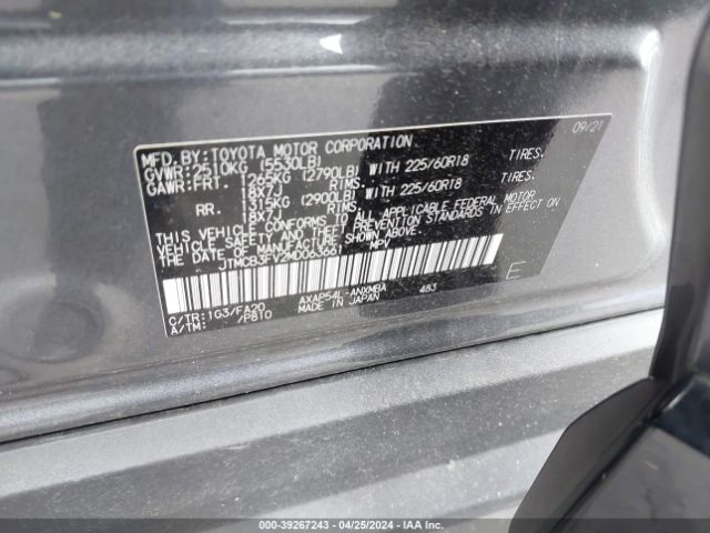 Photo 8 VIN: JTMCB3FV2MD063661 - TOYOTA RAV4 PRIME 